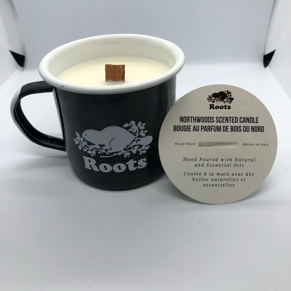 Roots Northwood Candles with Enamel Mug